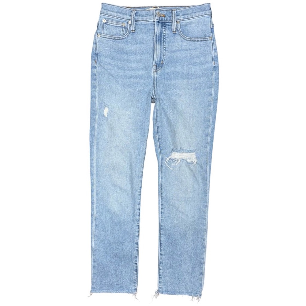 Madewell The Perfect Vintage Jean Coffey Wash Women’s 26 Light Wash Distressed